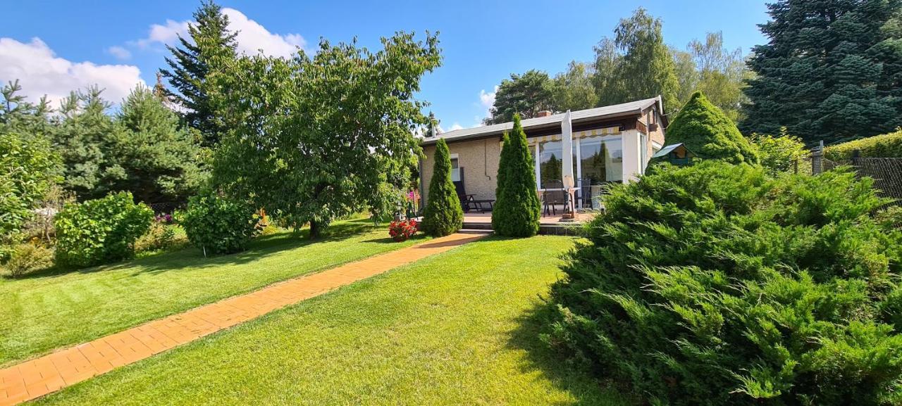 Ferienhaus Am Birkenwaeldchen - Motzener See 150M Mittenwalde Bagian luar foto