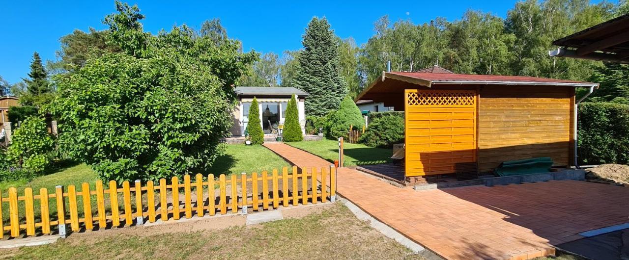 Ferienhaus Am Birkenwaeldchen - Motzener See 150M Mittenwalde Bagian luar foto