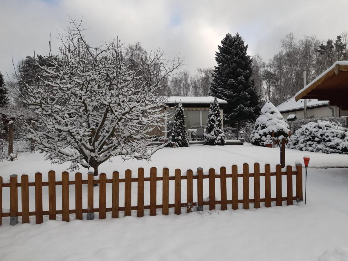 Ferienhaus Am Birkenwaeldchen - Motzener See 150M Mittenwalde Bagian luar foto